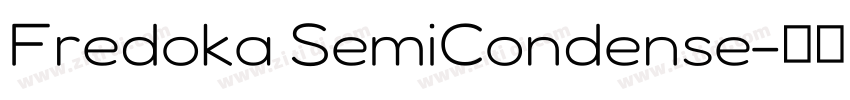 Fredoka SemiCondense字体转换